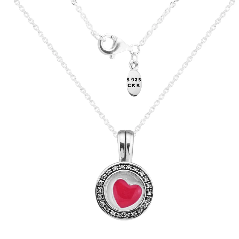 Clarino FANDOLA floating locket Pendant and Necklace with inner Red Heart 100% 925 Sterling Silver Fine Jewelry Free Shipping
Clarino FANDOLA floating locket Pendant and Necklace with inner Red Heart 100% 925 Sterling Silver Fine Jewelry Free Shipping