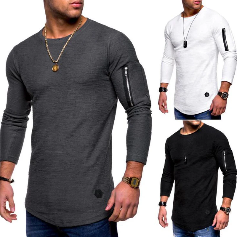 New O Neck Arm Pocket Casual Men Hoodies Fashion Brief Long Sleeve Hoodies Men Autumn Solid Men Sweatshirts
New O Neck Arm Pocket Casual Men Hoodies Fashion Brief Long Sleeve Hoodies Men Autumn Solid Men Sweatshirts