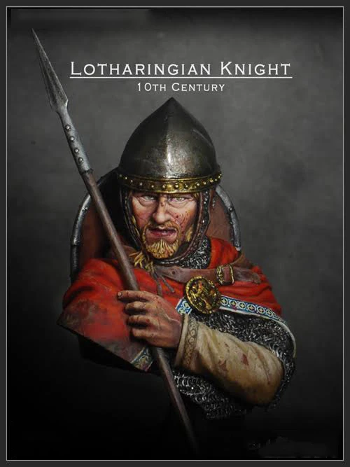 Unpainted Kit 1/ 12 Lotheringian Knight, late 10th century bust figure Historical Uncolor Figure Resin Kit Free Shipping
Unpainted Kit 1/ 12 Lotheringian Knight, late 10th century bust figure Historical Uncolor Figure Resin Kit Free Shipping