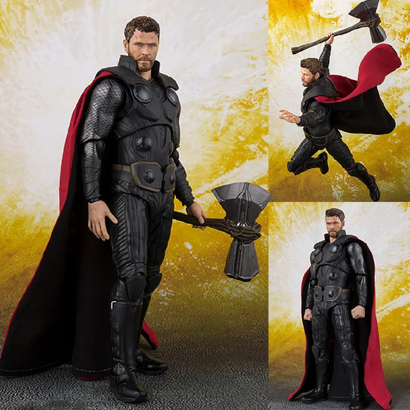 Avengers Super Hero Thor figure toys Stormbreaker Infinity War Thor figure BJD PVC Collectible Model Toy gift
Avengers Super Hero Thor figure toys Stormbreaker Infinity War Thor figure BJD PVC Collectible Model Toy gift