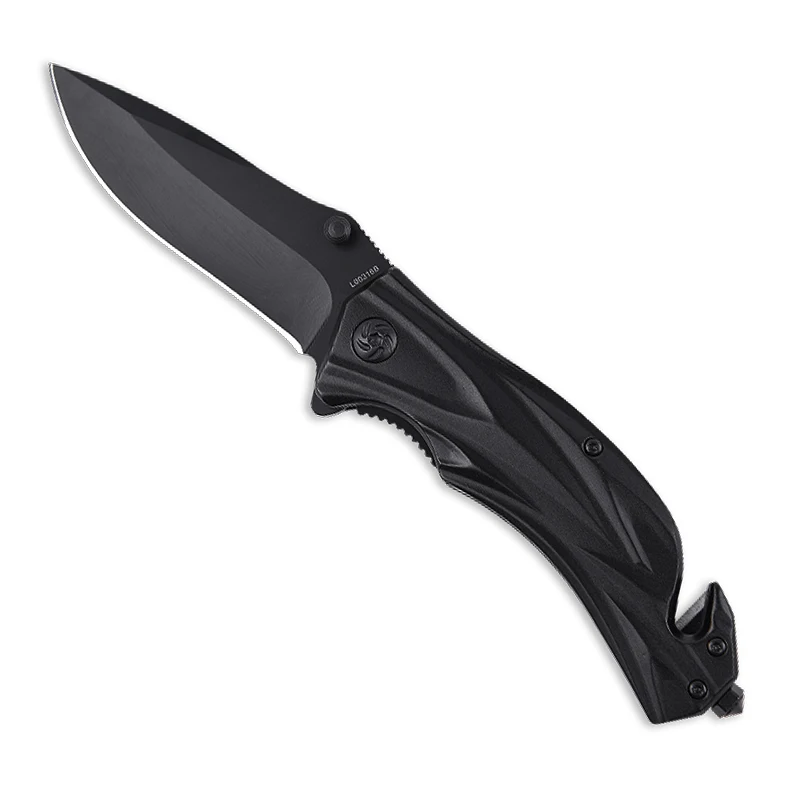 Portable Folding Knife Survival Assited Opening Pocket Knife Camping Hunting Outdoor Tools Cool Black Multifunctional Knife Tool
Portable Folding Knife Survival Assited Opening Pocket Knife Camping Hunting Outdoor Tools Cool Black Multifunctional Knife Tool