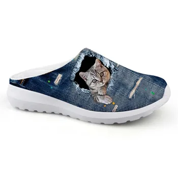 Noisydesigns Boys Mesh House Slippers Denim Color pet cat Print Men Beach Water Sandals Water Shoes Light Loafers Summer Slipper
Noisydesigns Boys Mesh House Slippers Denim Color pet cat Print Men Beach Water Sandals Water Shoes Light Loafers Summer Slipper