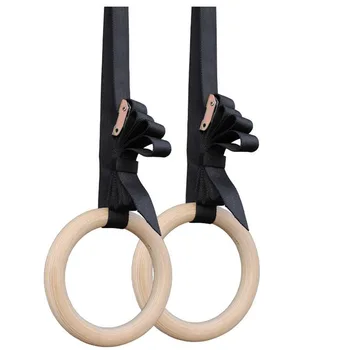 New Wooden Gymnastic Rings With Adjustable Long Buckles Straps Gymnastics Rings Home Fitness Gym Crossfit Strength Training
New Wooden Gymnastic Rings With Adjustable Long Buckles Straps Gymnastics Rings Home Fitness Gym Crossfit Strength Training