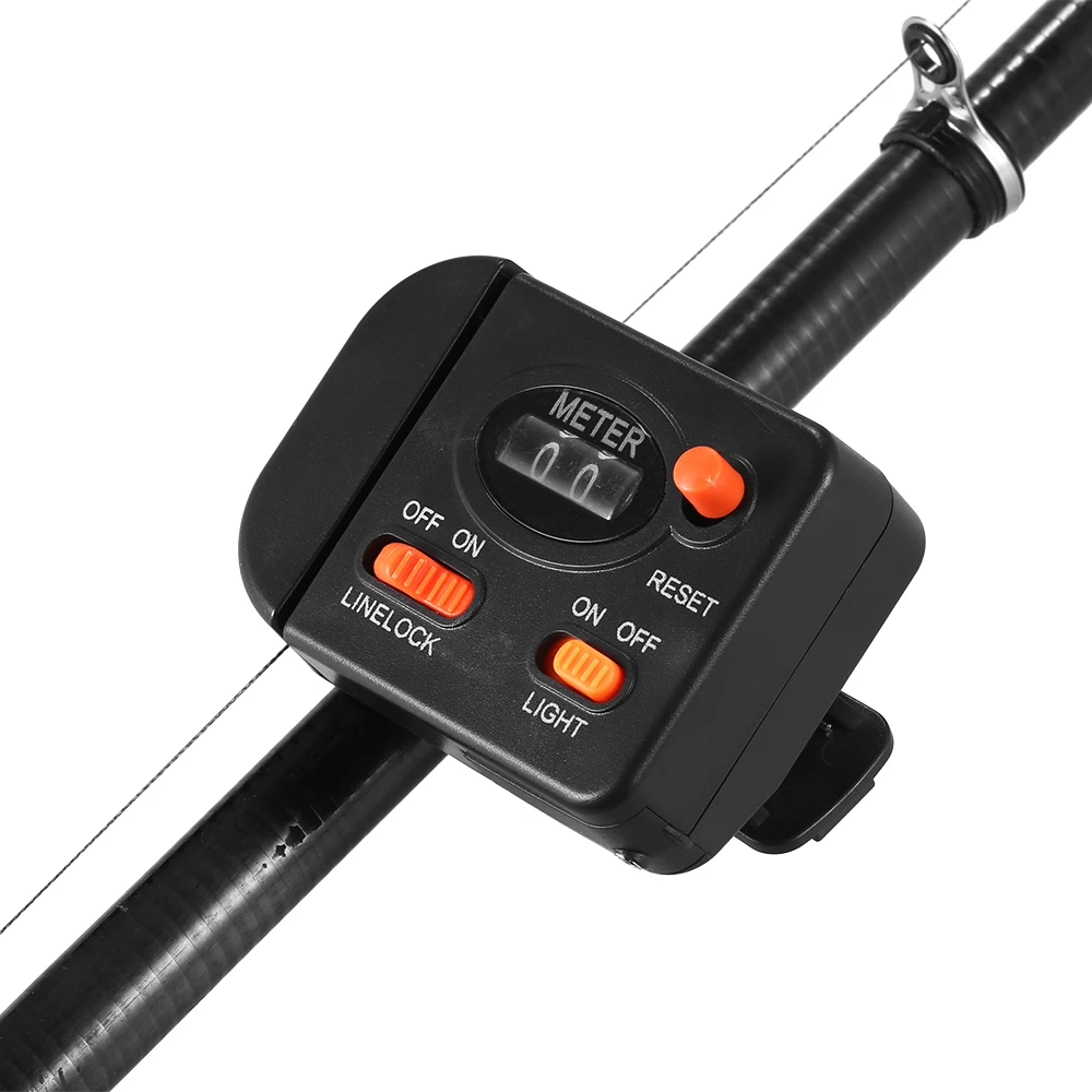 99.9M Fishing Line Counter Professional Digital Display Fishing Line Finder Clip-on Fishing Line Depth Monitor for Pesca
99.9M Fishing Line Counter Professional Digital Display Fishing Line Finder Clip-on Fishing Line Depth Monitor for Pesca