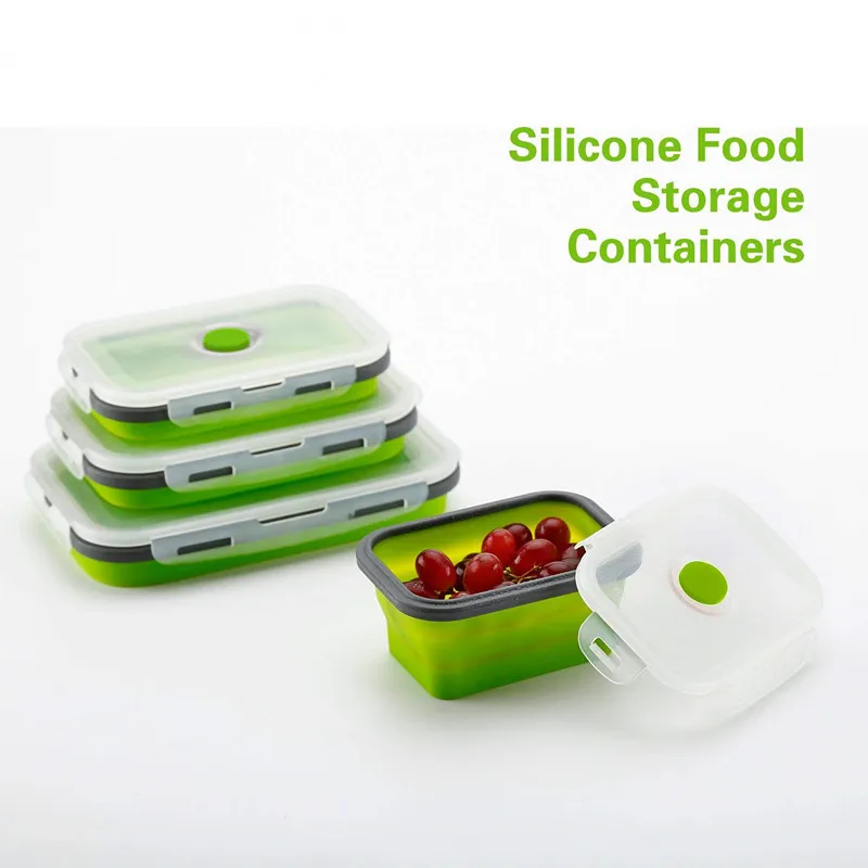 Collapsible Silicone Lunch Box Collapsible Food Storage Containers BPA Free Food Collapsible Storage Container Microwave Freezer
Collapsible Silicone Lunch Box Collapsible Food Storage Containers BPA Free Food Collapsible Storage Container Microwave Freezer