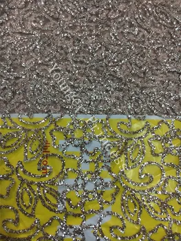 Rose gold glitter Pretty design glued Glitter Fabric YG-817 Shinning glitter for Party or wedding Dress
Rose gold glitter Pretty design glued Glitter Fabric YG-817 Shinning glitter for Party or wedding Dress