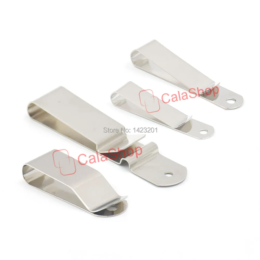 10 Pcs / Lot Metal Holster Sheath Belt Clip Clasp Spring Hook Buckle Keyring Leather Craft Nickle
10 Pcs / Lot Metal Holster Sheath Belt Clip Clasp Spring Hook Buckle Keyring Leather Craft Nickle