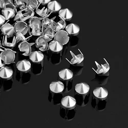 100pcs Silver Leathercraft DIY Rivets For BagsPunk Studs Spots Spikes Rivets For Decoration
100pcs Silver Leathercraft DIY Rivets For BagsPunk Studs Spots Spikes Rivets For Decoration