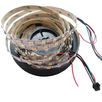 5mX Addressable APA104 white digital led strip 72LED/m DC5V input white PCB IP30/IP65/IP67 free shipping
5mX Addressable APA104 white digital led strip 72LED/m DC5V input white PCB IP30/IP65/IP67 free shipping