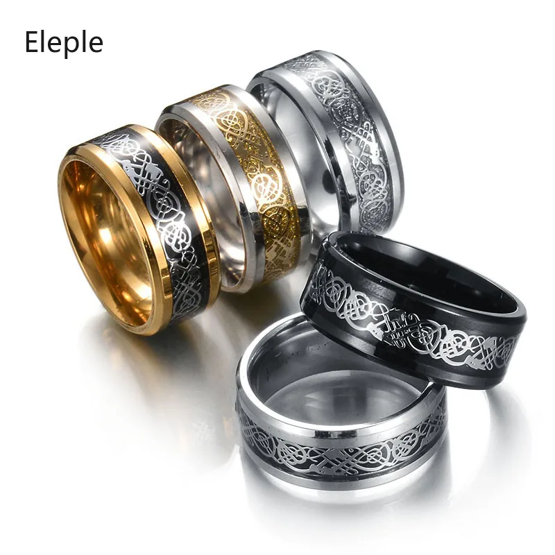 Eleple Stainless Steel Gold Color Decorative Pattern Rings for Men Fashion Retro Anniversary Fine Jewelry Dropshipping S-R57
Eleple Stainless Steel Gold Color Decorative Pattern Rings for Men Fashion Retro Anniversary Fine Jewelry Dropshipping S-R57