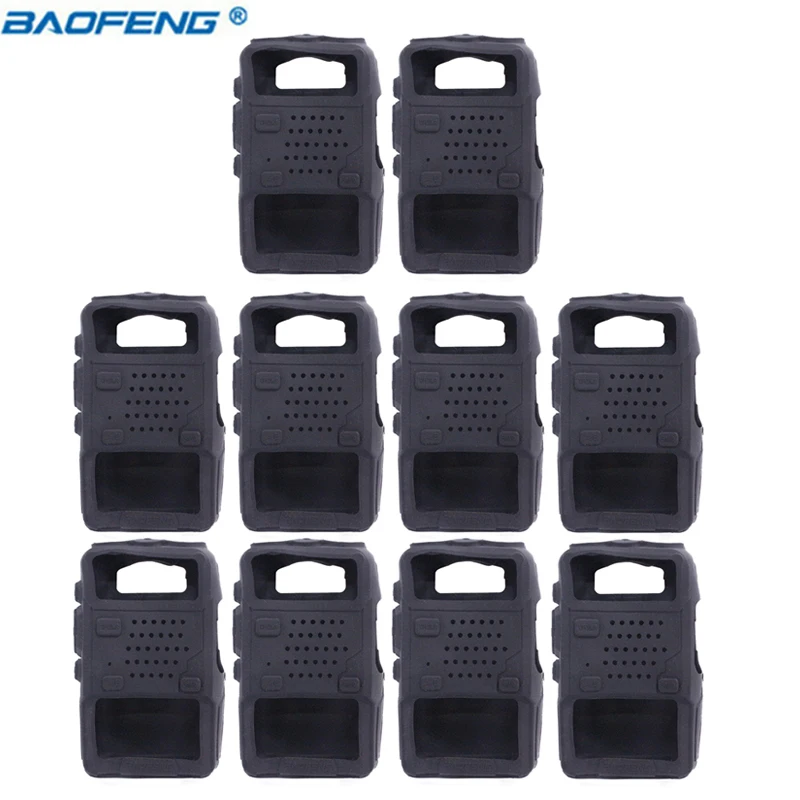 10pcs Walkie Talkie Rubber Holster Case for Baofeng UV-5R UV 5R UV5R UV-5RE DM-5R Plus TYT TH-F8 2 way radio
10pcs Walkie Talkie Rubber Holster Case for Baofeng UV-5R UV 5R UV5R UV-5RE DM-5R Plus TYT TH-F8 2 way radio