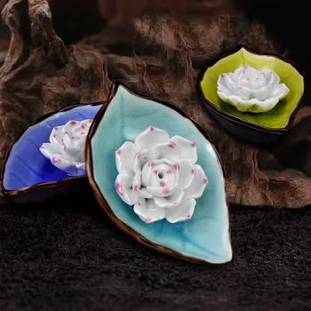 Single Hole Ceramic Line Incense Burner Leaves Lotus Incense Stick Home Office Decoration Fun Gifts Dropshipping
Single Hole Ceramic Line Incense Burner Leaves Lotus Incense Stick Home Office Decoration Fun Gifts Dropshipping