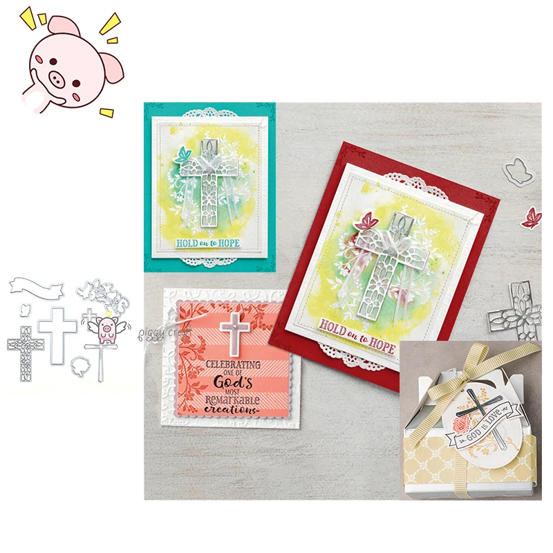 PP 8Pcs/lot 9.5 X 4.8 Cm Cross Hope Stencil Metal Cutting Dies Stencil for DIY Scrapbooking Album Embossing Paper Cards
PP 8Pcs/lot 9.5 X 4.8 Cm Cross Hope Stencil Metal Cutting Dies Stencil for DIY Scrapbooking Album Embossing Paper Cards