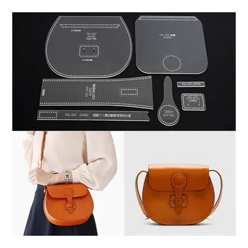 Leather Craft Clear Acrylic Pattern Stencil Template for DIY Shoulder Bag Handbag Making Supplies For Drop Ship
Leather Craft Clear Acrylic Pattern Stencil Template for DIY Shoulder Bag Handbag Making Supplies For Drop Ship