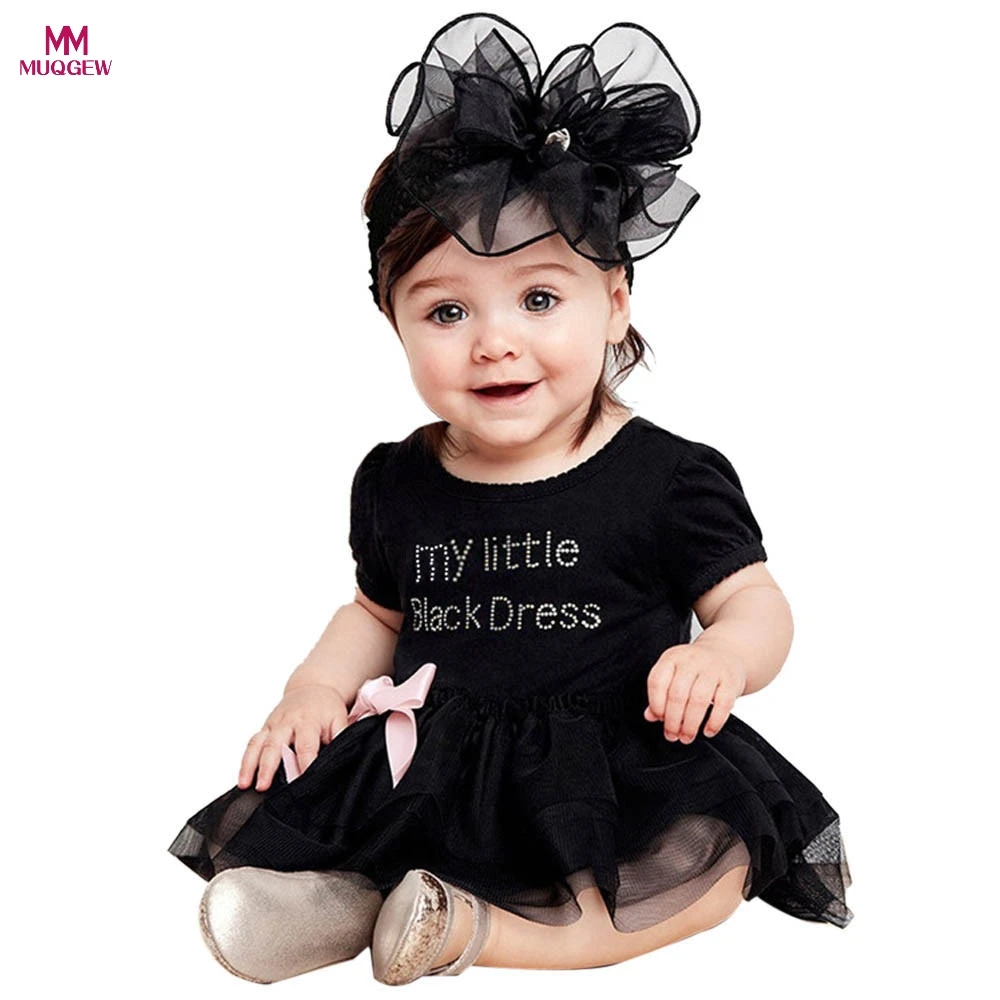 New Born Baby Girls Fashion Lace Mini Black Dress Bodysuit Short Sleeve O-neck Comfortable Girl Dresses Clothes vestido infantil
New Born Baby Girls Fashion Lace Mini Black Dress Bodysuit Short Sleeve O-neck Comfortable Girl Dresses Clothes vestido infantil