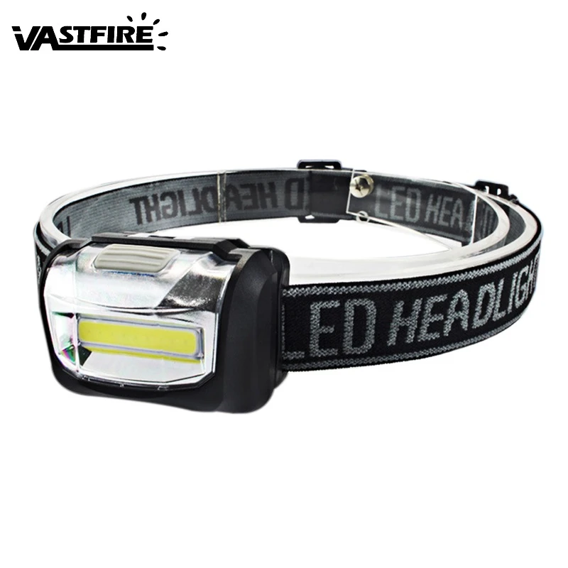 VastFire 3 mode Mini led COB headlamp flashlight high bright AAA head torch lamp Camping
VastFire 3 mode Mini led COB headlamp flashlight high bright AAA head torch lamp Camping