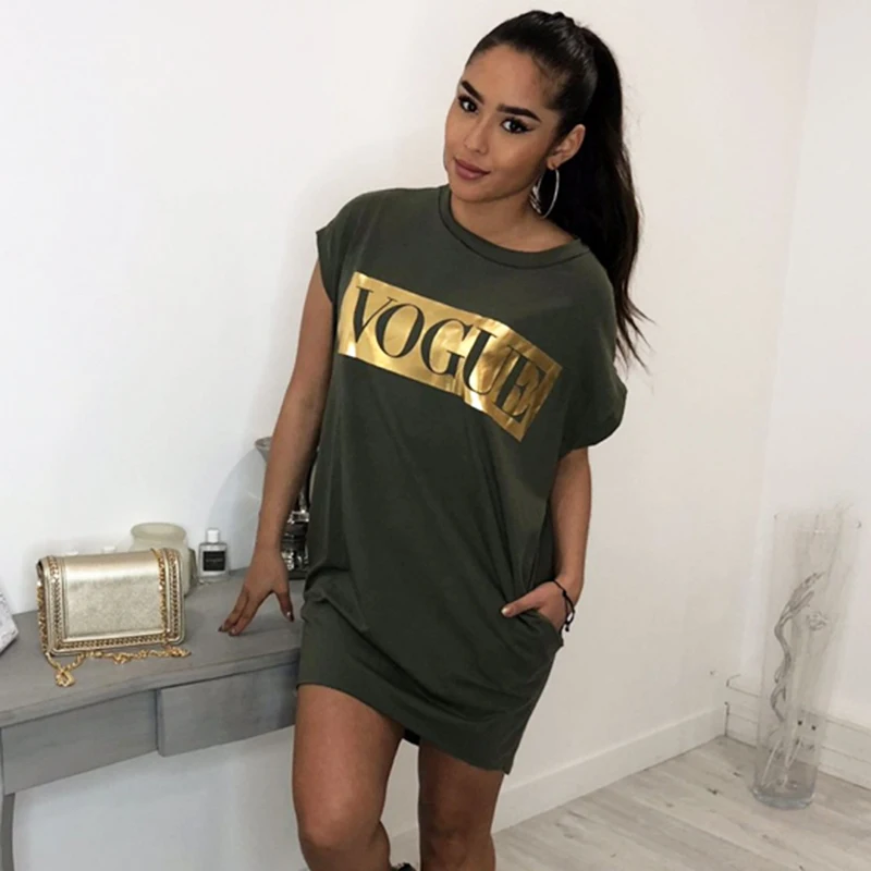 Womens Casual Summer Top Short Sleeve VOGUE tee shirt femme Party loose harajuku tumblr T shrit brand arrival dames basic blusas
Womens Casual Summer Top Short Sleeve VOGUE tee shirt femme Party loose harajuku tumblr T shrit brand arrival dames basic blusas
