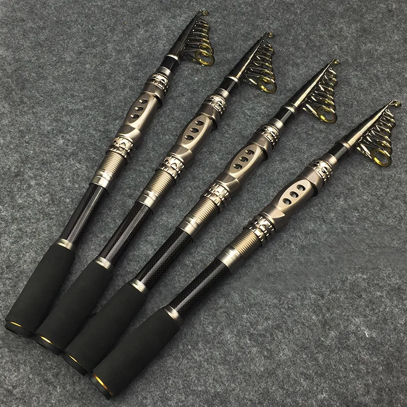 Hot Sale 1.8M 2.1M 2.4M 2.7M 3.0M 3.3M Portable 99% Carbon Telescopic Fishing Rod Spinning Fish Hand Fishing Tackle Sea Rod
Hot Sale 1.8M 2.1M 2.4M 2.7M 3.0M 3.3M Portable 99% Carbon Telescopic Fishing Rod Spinning Fish Hand Fishing Tackle Sea Rod