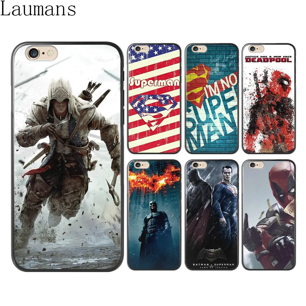 Soft silicone TPU for coque iPhone SE case 5 5S SE 6 6S 7 Plus Assassin cover for fundas iPhone 8 8 Plus X case
Soft silicone TPU for coque iPhone SE case 5 5S SE 6 6S 7 Plus Assassin cover for fundas iPhone 8 8 Plus X case