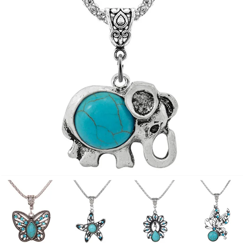 New DJ0158 Beauty starfish butterfly owl elephant turquoises peacock necklace 50cm fit DIY 18MM snap buttons jewelry wholesale
New DJ0158 Beauty starfish butterfly owl elephant turquoises peacock necklace 50cm fit DIY 18MM snap buttons jewelry wholesale