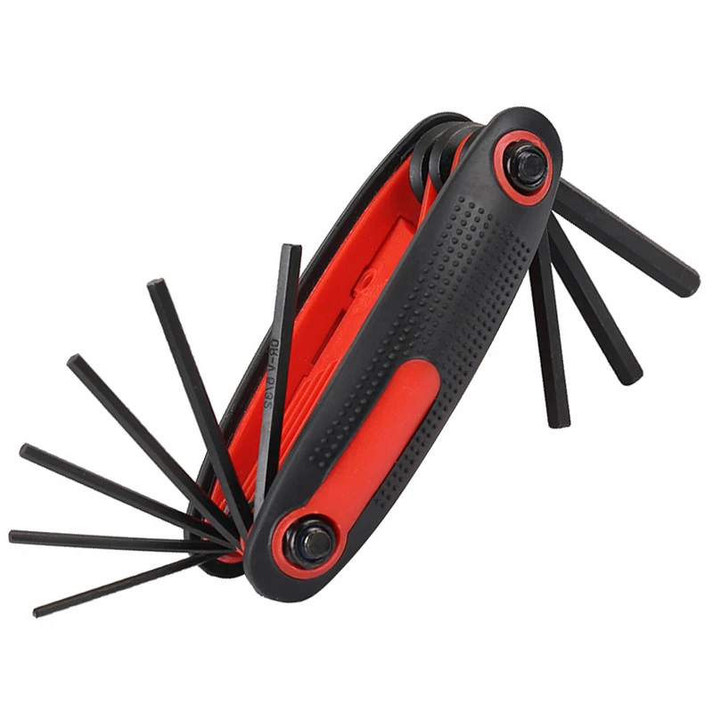 Jewii 9 in 1 Folding Hex Key Wrench Set Torx Star Hexagon Car Bicycle Device Repair Tools Set Portabl Pocket Tool
Jewii 9 in 1 Folding Hex Key Wrench Set Torx Star Hexagon Car Bicycle Device Repair Tools Set Portabl Pocket Tool