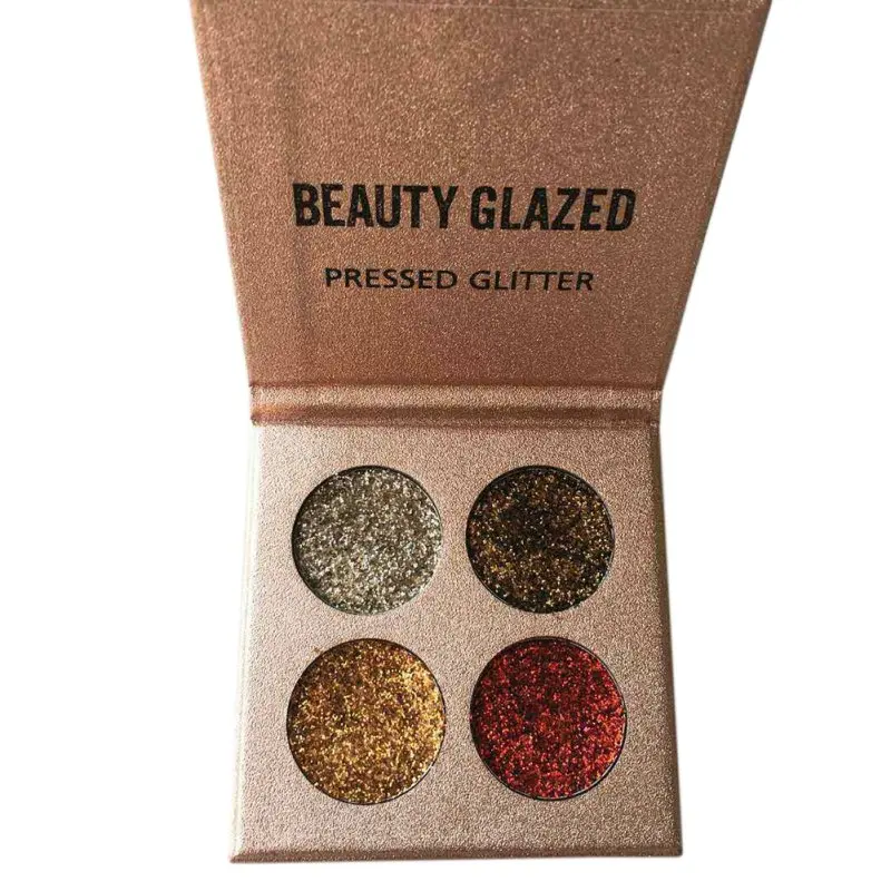 4 Colors Rainbow Diamond Pressed Eyeshadows Palette Cosmetics Glitter Eye Shadow Palette
4 Colors Rainbow Diamond Pressed Eyeshadows Palette Cosmetics Glitter Eye Shadow Palette