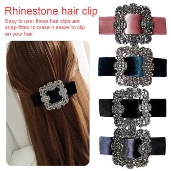 Handmade Fabric Shiny Rhinestone Hairpins Adult Fashion elegance Glittering jewel hairclips Women Hairpins
Handmade Fabric Shiny Rhinestone Hairpins Adult Fashion elegance Glittering jewel hairclips Women Hairpins