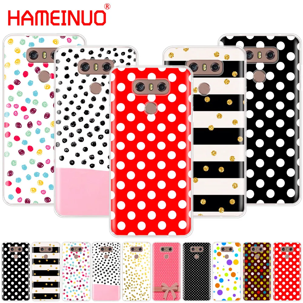 HAMEINUO Polka dots case phone cover for LG G7 Q6 G6 MINI G5 K10 K4 K8 2017 2016 X POWER 2 V20 V30 2018
HAMEINUO Polka dots case phone cover for LG G7 Q6 G6 MINI G5 K10 K4 K8 2017 2016 X POWER 2 V20 V30 2018