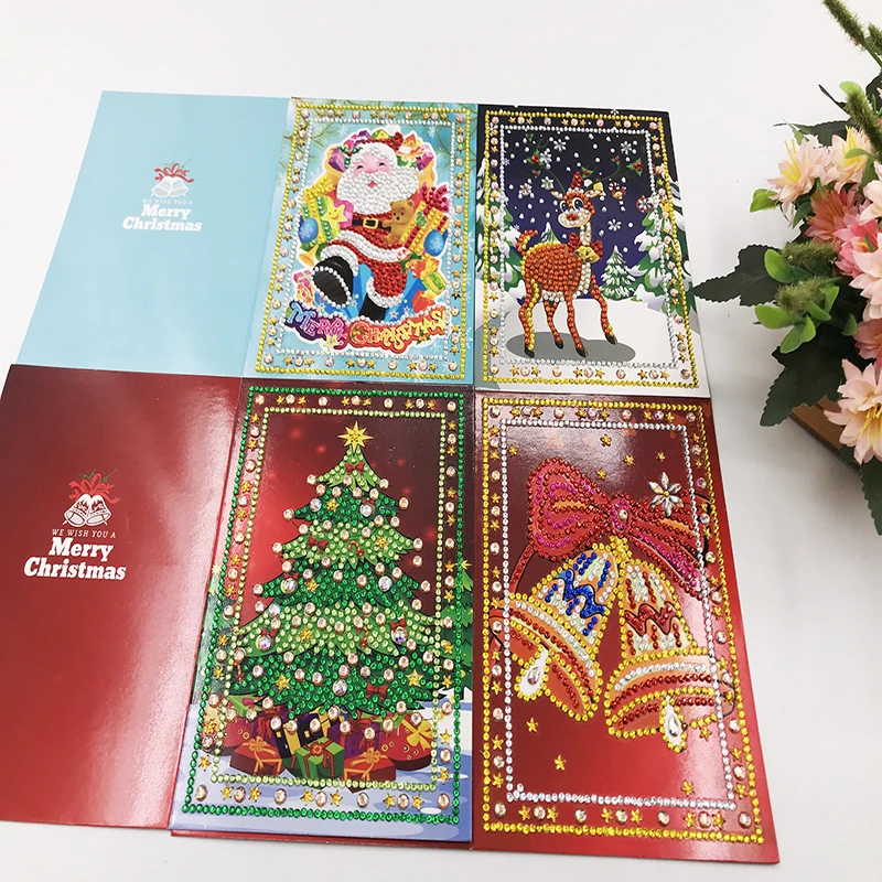 5D DIY Special Shape Diamond Painting Xmas Tree Santa Claus Christmas Greeting Cards Gift Cross Stitch Embroidery Mosaic Kit
5D DIY Special Shape Diamond Painting Xmas Tree Santa Claus Christmas Greeting Cards Gift Cross Stitch Embroidery Mosaic Kit