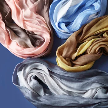 2018 Top Fashion Women Adult Winter Scarf Hijab A New Spring Hanging With Color Gradient Of 30% Silk 70% Modal Female Scarf
2018 Top Fashion Women Adult Winter Scarf Hijab A New Spring Hanging With Color Gradient Of 30% Silk 70% Modal Female Scarf