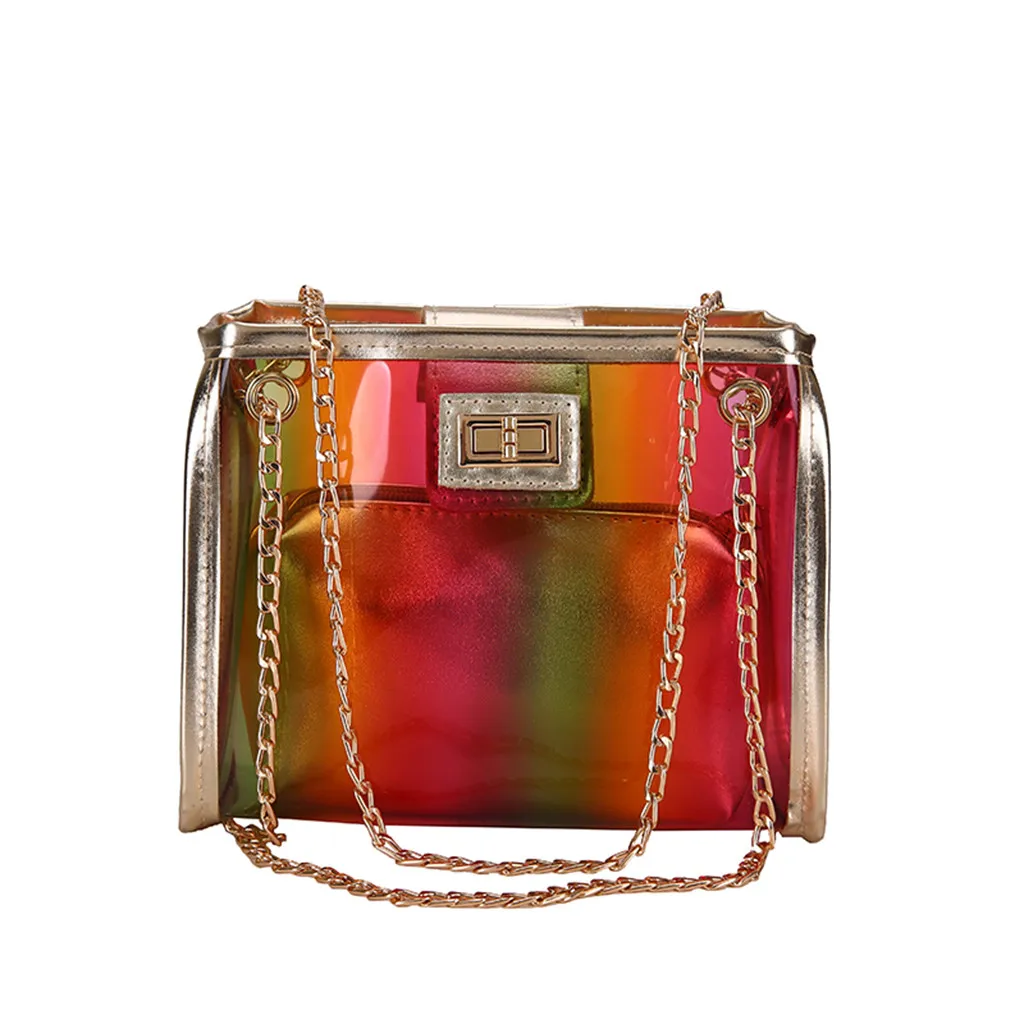 Maison Fabre Ladies Jelly Shoulder Bag Women clear Square bag PVC Transparent Female Chain Messenger Bag girls Shopping Handbag
Maison Fabre Ladies Jelly Shoulder Bag Women clear Square bag PVC Transparent Female Chain Messenger Bag girls Shopping Handbag