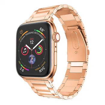 Metal Band for Apple Watch Bands Series 4 40mm 44mm Stainless Steel Wristband Strap for iWatch Series 3 2 1 38mm 42mm Bracelet
Metal Band for Apple Watch Bands Series 4 40mm 44mm Stainless Steel Wristband Strap for iWatch Series 3 2 1 38mm 42mm Bracelet
