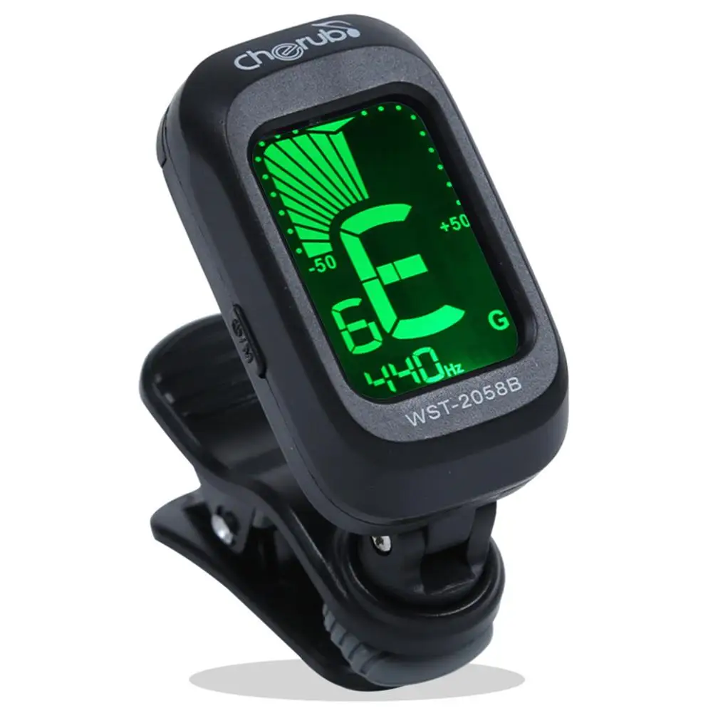 Folk Acoustic Guitar Tuner Violin Ukulele Bass Electronic Tuning Stringed Musical Instrument Accessories | Спорт и развлечения