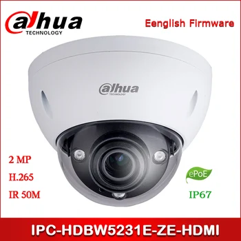 Dahua IP Camera 2MP IPC-HDBW5231E-ZE-HDMI Security Camera WDR IR Dome Network Camera 2.7mm ~13.5mm motorized lens with ePOE
Dahua IP Camera 2MP IPC-HDBW5231E-ZE-HDMI Security Camera WDR IR Dome Network Camera 2.7mm ~13.5mm motorized lens with ePOE
