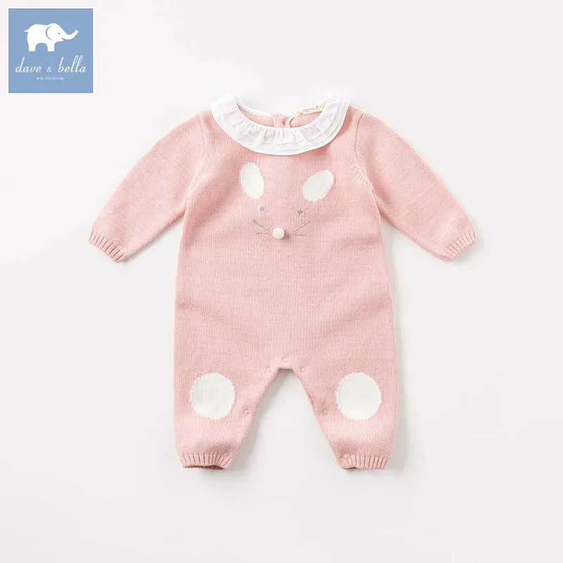 DBM8180 dave bella autumn newborn baby knitted romper infant toddler girls clothing kids jumpsuit
DBM8180 dave bella autumn newborn baby knitted romper infant toddler girls clothing kids jumpsuit