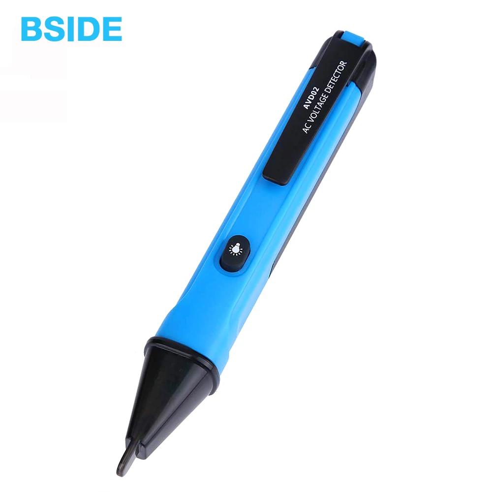 Electric indicator 90-1000V Socket Wall AC Power Outlet NCV Voltage Detector Sensor Tester Pen LED light
Electric indicator 90-1000V Socket Wall AC Power Outlet NCV Voltage Detector Sensor Tester Pen LED light