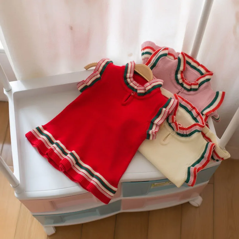 New Rainbow Sweater Girls Autumn Pullover Ruffles Casual Cardigans Sleeveless Knitted Sweaters Single Button Children Clothing
New Rainbow Sweater Girls Autumn Pullover Ruffles Casual Cardigans Sleeveless Knitted Sweaters Single Button Children Clothing