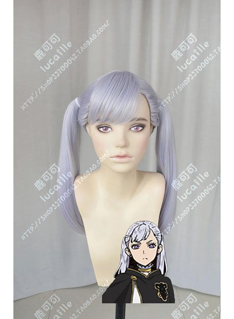 Anime Black Clover Noell Silva Cosplay Wig Long Gray Purple Heat Resistant Synthetic Hair Wigs + Wig Cap
Anime Black Clover Noell Silva Cosplay Wig Long Gray Purple Heat Resistant Synthetic Hair Wigs + Wig Cap