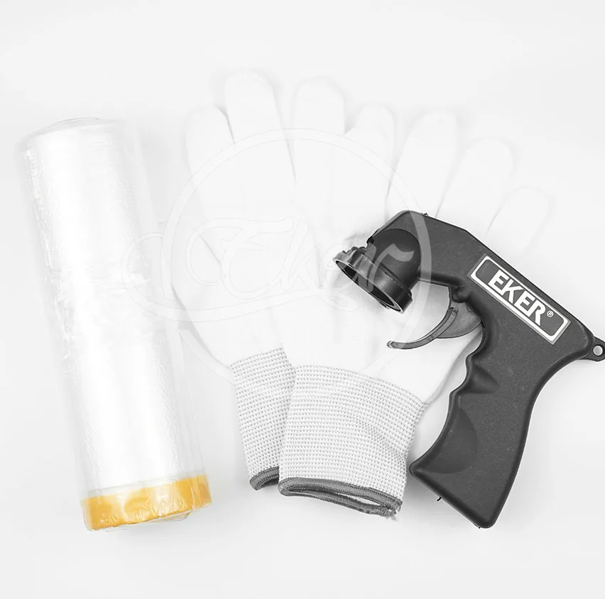 Free Shipping 1PC Plasti Dip Handle+1Pair Gloves+1PC Spray Paint Protection Film Spray Gun Spray Can Trigger Handle Can Gun
Free Shipping 1PC Plasti Dip Handle+1Pair Gloves+1PC Spray Paint Protection Film Spray Gun Spray Can Trigger Handle Can Gun