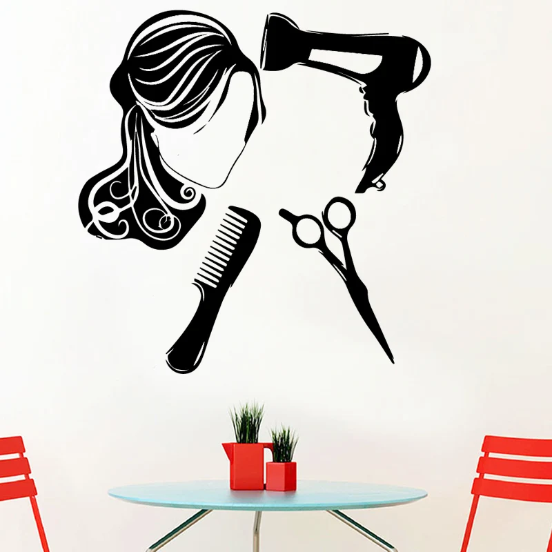 Romantic Hairdressing Home Decorations Pvc Decal For Living Room Bedroom Wall Decoration Murals
Romantic Hairdressing Home Decorations Pvc Decal For Living Room Bedroom Wall Decoration Murals