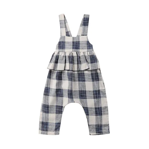 Summer 2-8Y Toddler Kid Baby Girls Casual Cotton Sleeveless Plaid Rompers One-piece Jumpsuits Overall Child Clothes Outfits
Summer 2-8Y Toddler Kid Baby Girls Casual Cotton Sleeveless Plaid Rompers One-piece Jumpsuits Overall Child Clothes Outfits