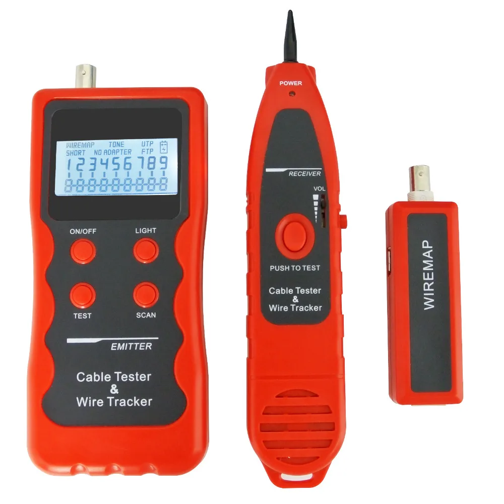 Digital LAN Cable Tester Test Telephone Wire 5E 6E USB cable 1394 line Coaxial Cable BNC RJ45 RJ11 Multipurpose Checker
Digital LAN Cable Tester Test Telephone Wire 5E 6E USB cable 1394 line Coaxial Cable BNC RJ45 RJ11 Multipurpose Checker