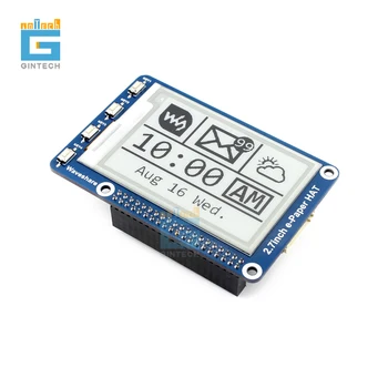 264x176, 2.7inch E-Ink display HAT for Raspberry Pi 2.7inch e-Paper HAT color: black and white 2.7inch e-Paper HAT
264x176, 2.7inch E-Ink display HAT for Raspberry Pi 2.7inch e-Paper HAT color: black and white 2.7inch e-Paper HAT