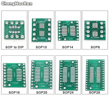 ChengHaoRan 5pcs PCB Board Kit SMD Turn To DIP SSOP TSSOP SOT23 SOP 8 10 14 16 20 24 28 SMT To DIP
ChengHaoRan 5pcs PCB Board Kit SMD Turn To DIP SSOP TSSOP SOT23 SOP 8 10 14 16 20 24 28 SMT To DIP