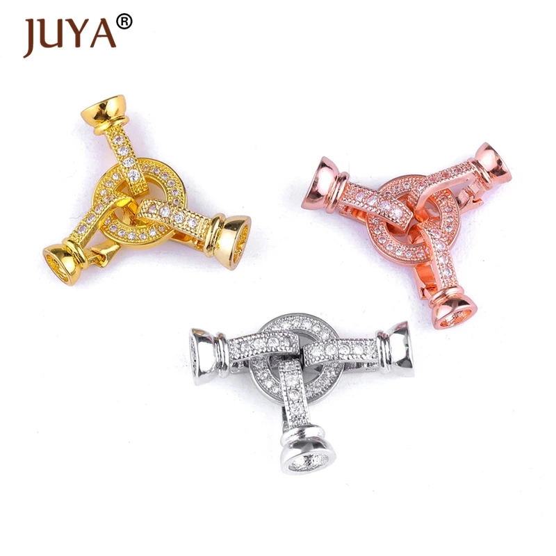 Hand made DIY Pearls Bracelet Necklaces Clasp Fastener New Fashion Micro Pave CZ Zircon Clasps & Hooks For Jewelry Making
Hand made DIY Pearls Bracelet Necklaces Clasp Fastener New Fashion Micro Pave CZ Zircon Clasps & Hooks For Jewelry Making