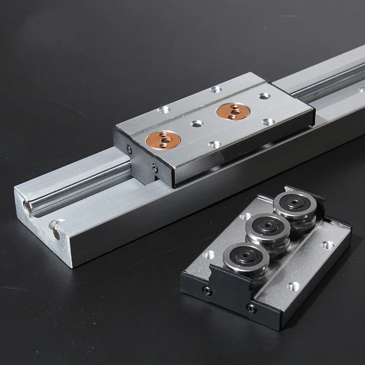 SGR15*1000mm Double axis roller linear guide,High-speed linear roller guide,External Dual-axis SGR15 bearing without slide block
SGR15*1000mm Double axis roller linear guide,High-speed linear roller guide,External Dual-axis SGR15 bearing without slide block