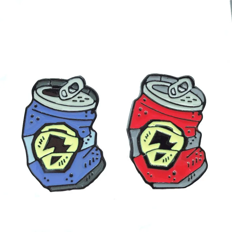 Cartoon Flattened Cans Brooches for Women Funny Creative Cola Bottle Enamel Pin Backpack Denim Jackets Badge Jewelry Trinkets
Cartoon Flattened Cans Brooches for Women Funny Creative Cola Bottle Enamel Pin Backpack Denim Jackets Badge Jewelry Trinkets