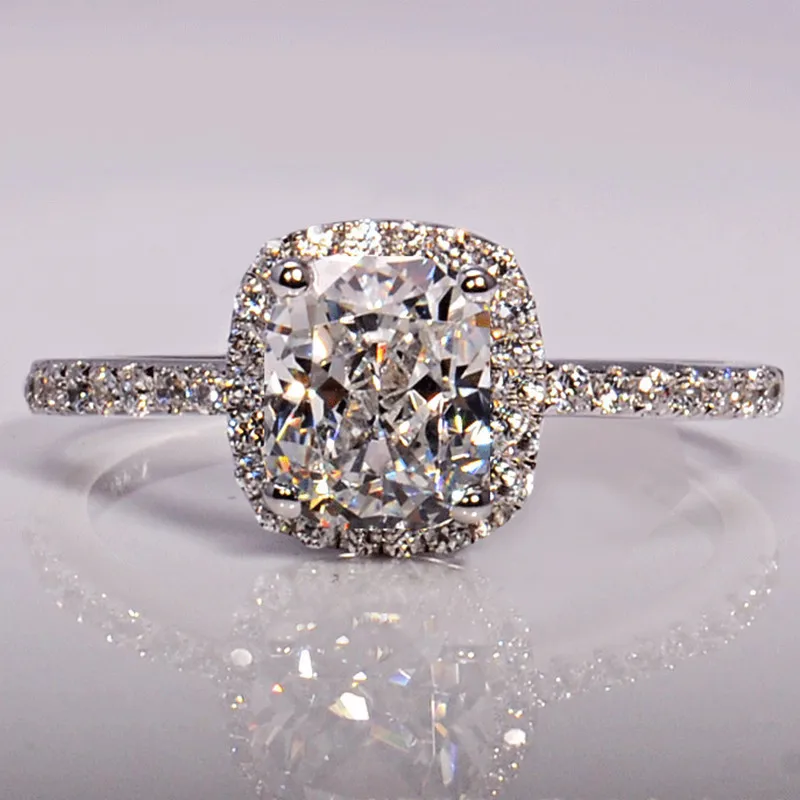 Bamos Luxury White CZ Stone Ring Female Finger Ring Fashion 925 Silver Wedding Engagement Rings For Women
Bamos Luxury White CZ Stone Ring Female Finger Ring Fashion 925 Silver Wedding Engagement Rings For Women