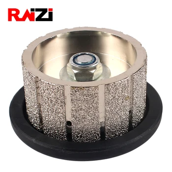Raizi Z30 Straight Vacuum Brazed Granite Marble Diamond Hand Profile Wheels 5/8-11" For Angle Grinder
Raizi Z30 Straight Vacuum Brazed Granite Marble Diamond Hand Profile Wheels 5/8-11" For Angle Grinder