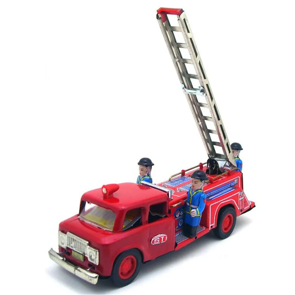Classic Car Tin Wind Up Clockwork Toys Fire Truck Wind-up Tin Toy For Children Adults Educational Collection Gifts
Classic Car Tin Wind Up Clockwork Toys Fire Truck Wind-up Tin Toy For Children Adults Educational Collection Gifts